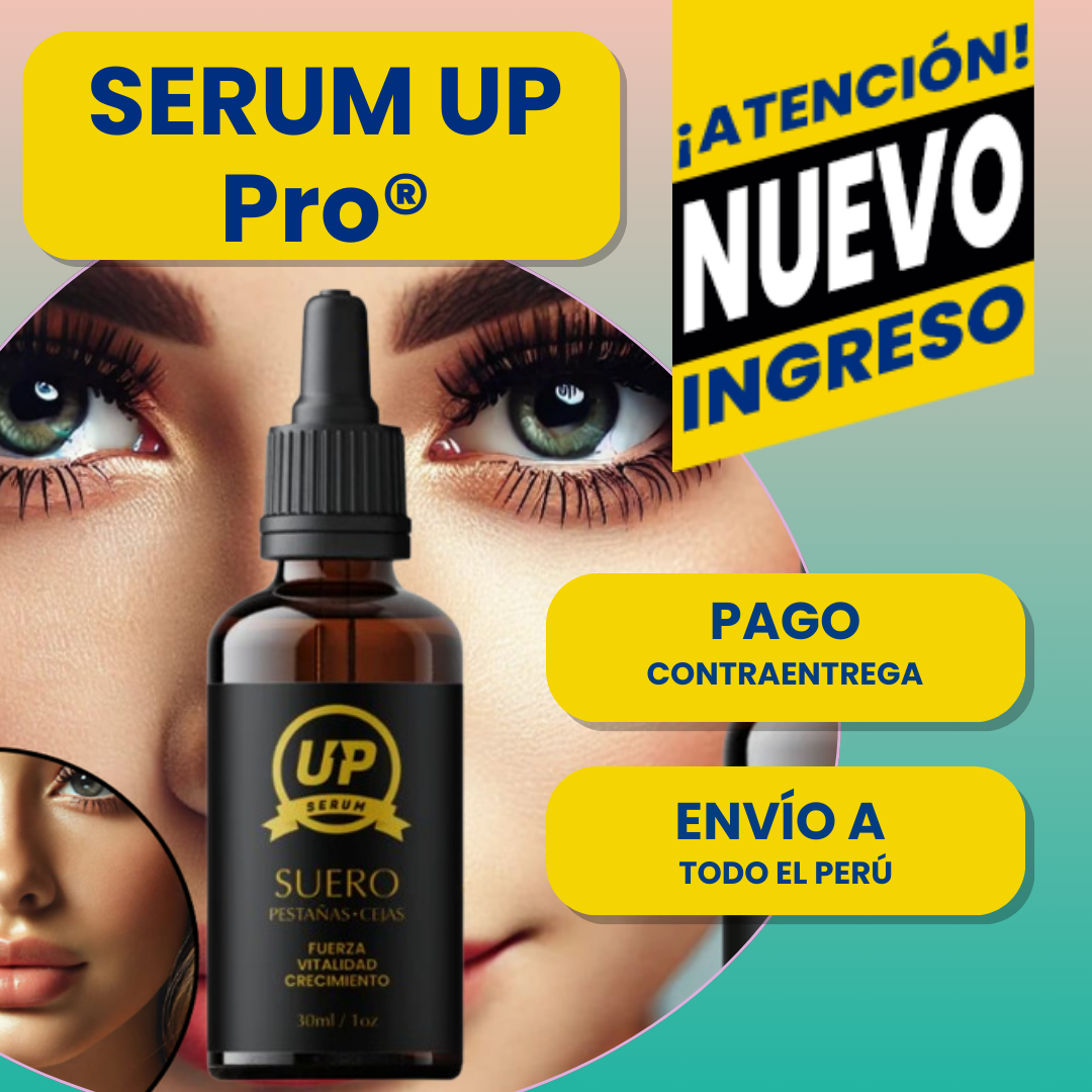 SERUM UP PRO® Alargamiento de pestañas y cejas 50% DE DESCUENTO